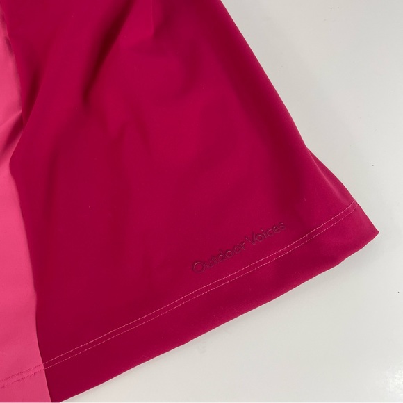 Outdoor Voices One Shoulder Asymmetrical Dress Athletic Mini Pink - Picture 8 of 11